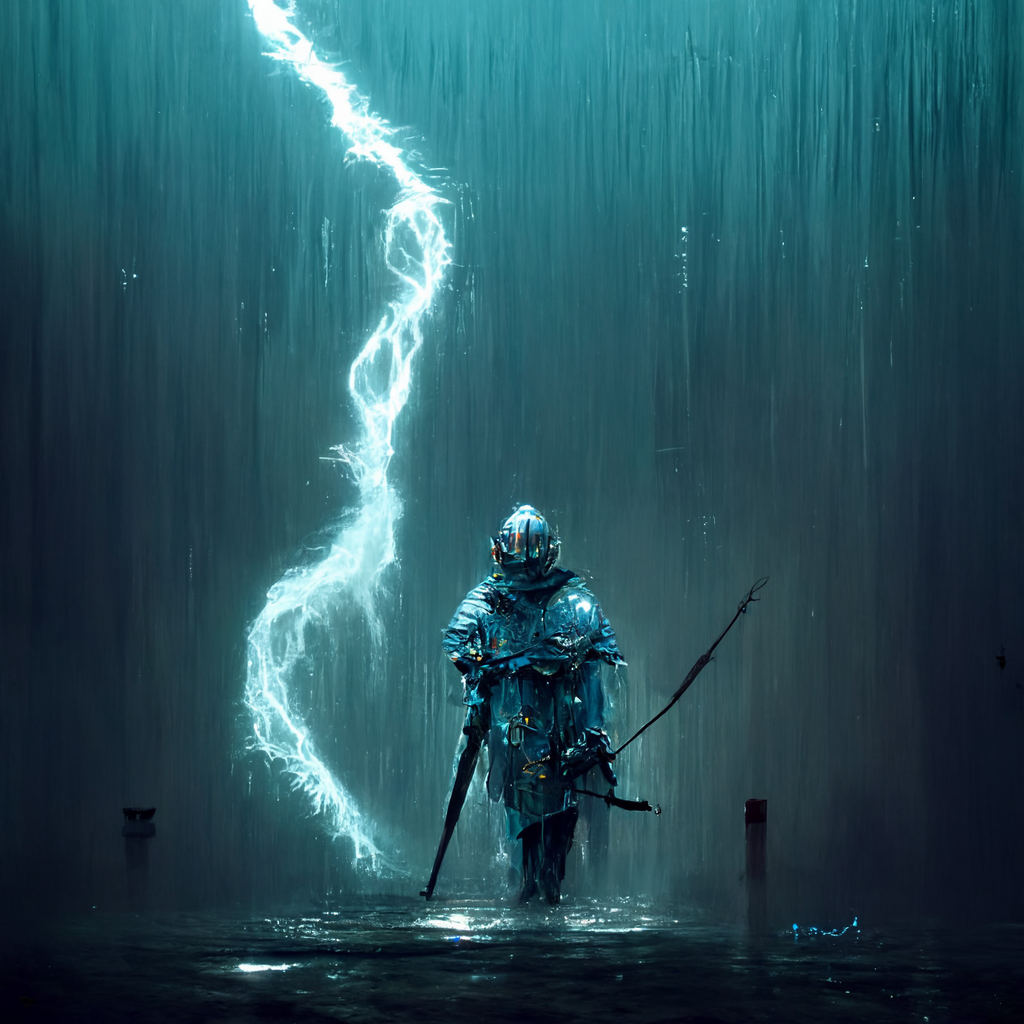 Lightning water knight